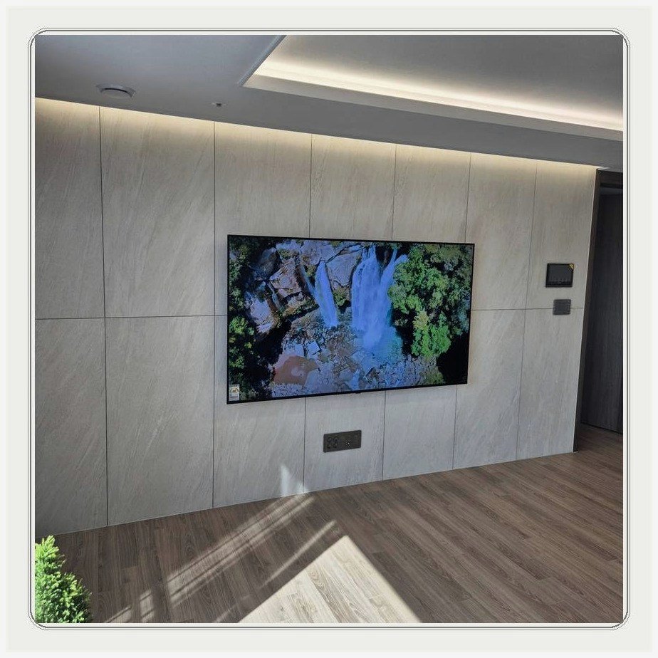 만송동 TV설치 마감