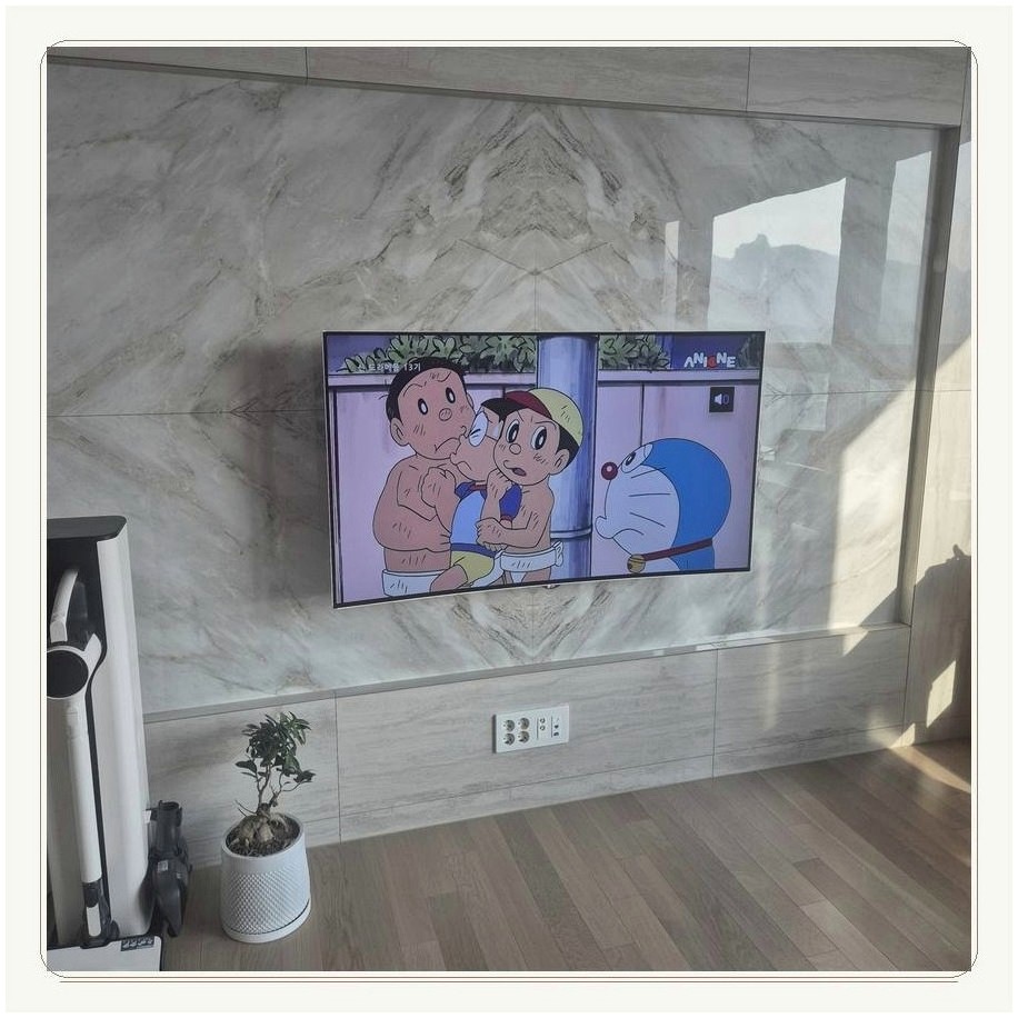 어룡동 벽걸이TV 설치 사례